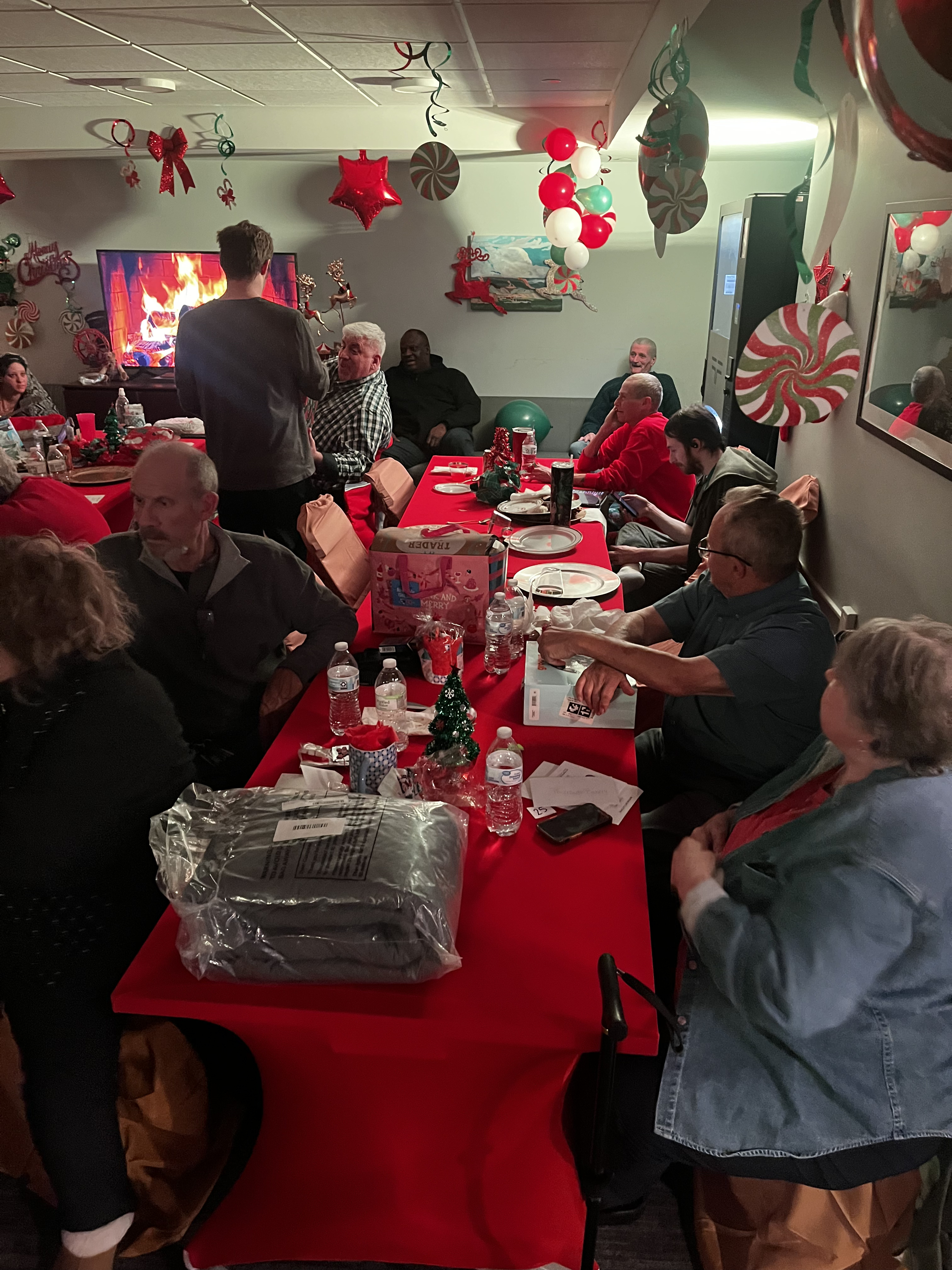 Gathering around the table